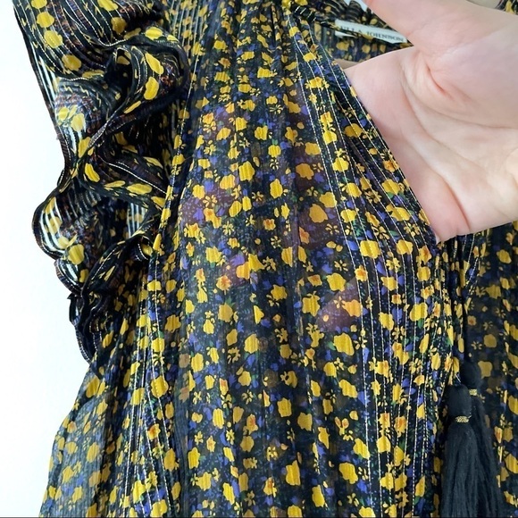 Ulla Johnson Nyssa Mini Dress in Noir - Picture 11 of 16